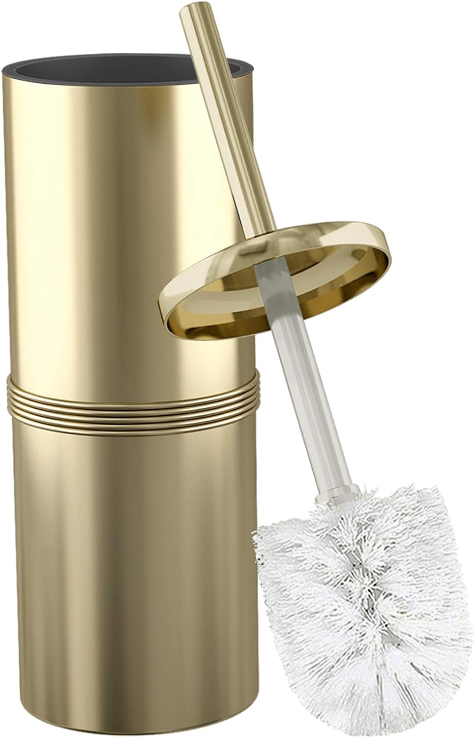 Nu Steel TBH-JW-17 Slim Compact Toilet Brush with Holder