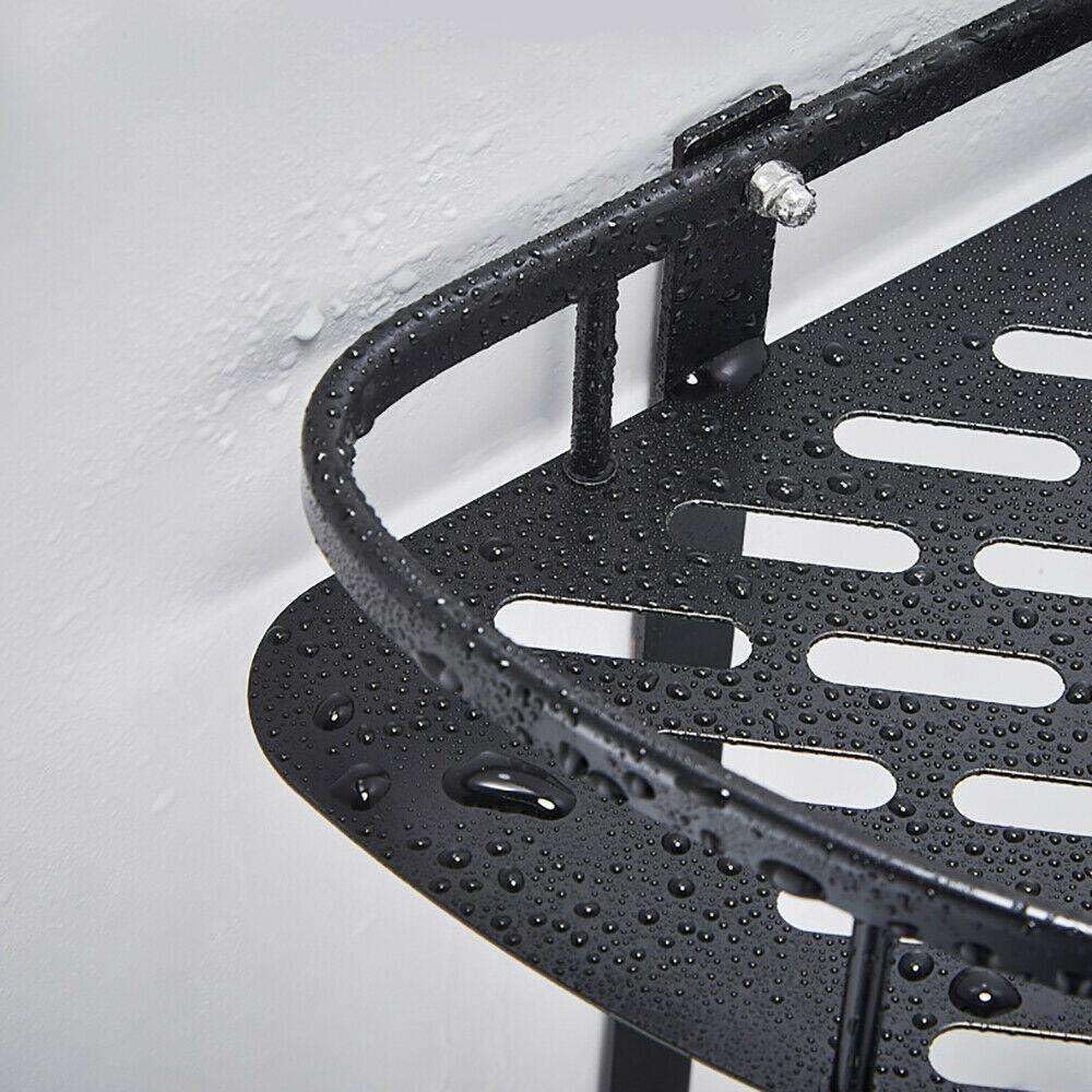 FINANCIALLY LIT Shower Corner Wall Shelf Organizer