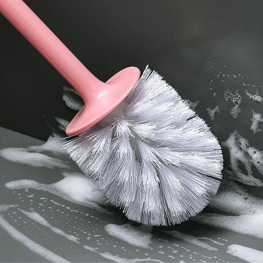 GYDMEG Toilet Brush and Holder with Long Handle