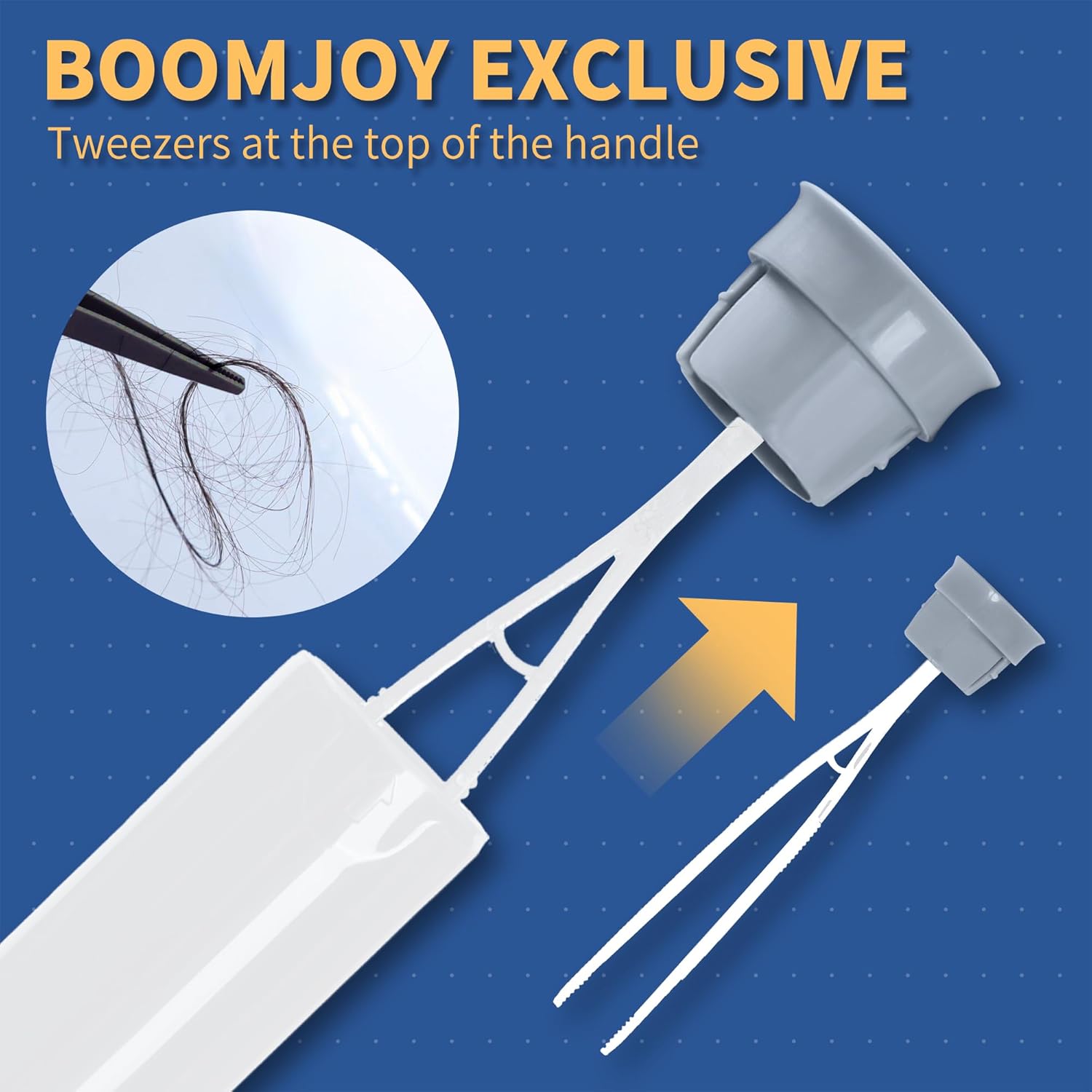 BOOMJOY Toilet Cleaning Bundle with 15 Pads and Classic Brush