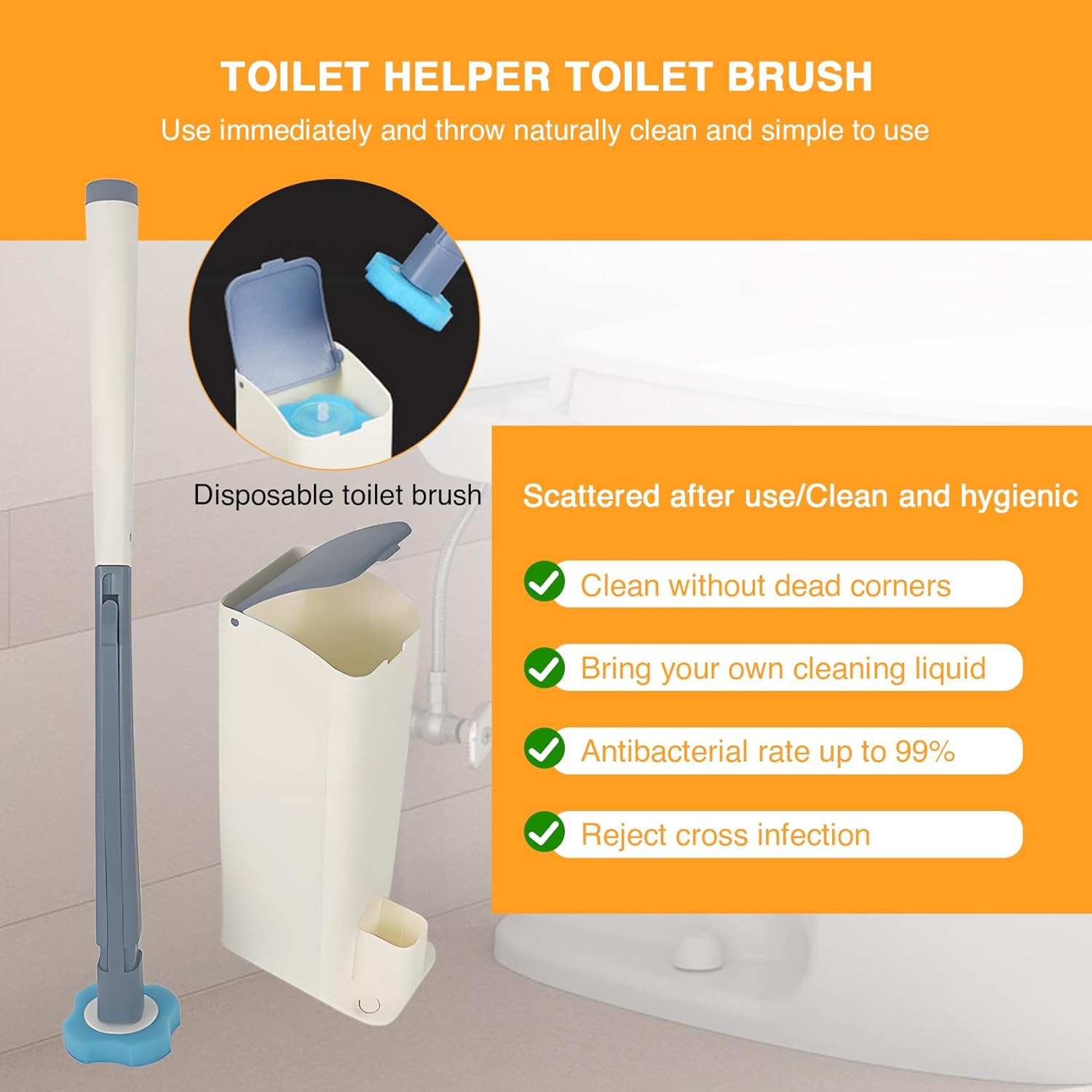 Clorox Toilet Wand Holder Replacement - Secure Durable