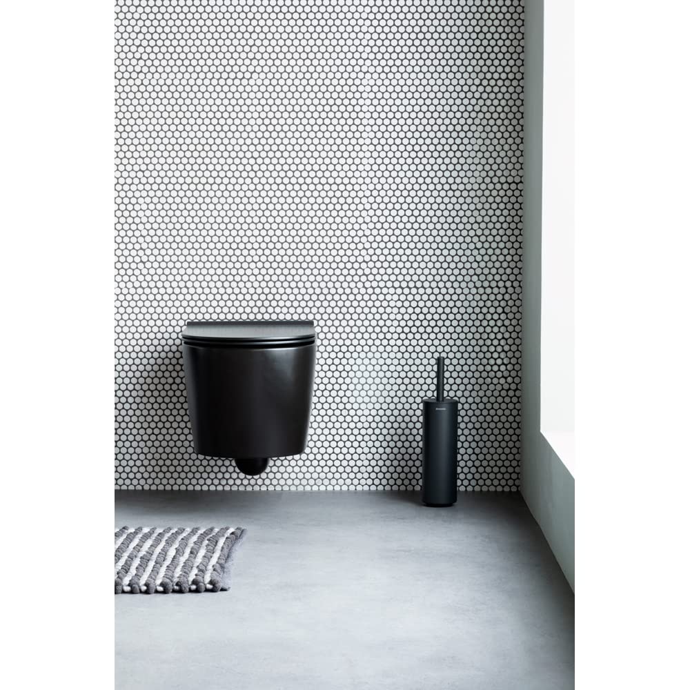 Brabantia Mindset Toilet Brush with Wall Mount Holder