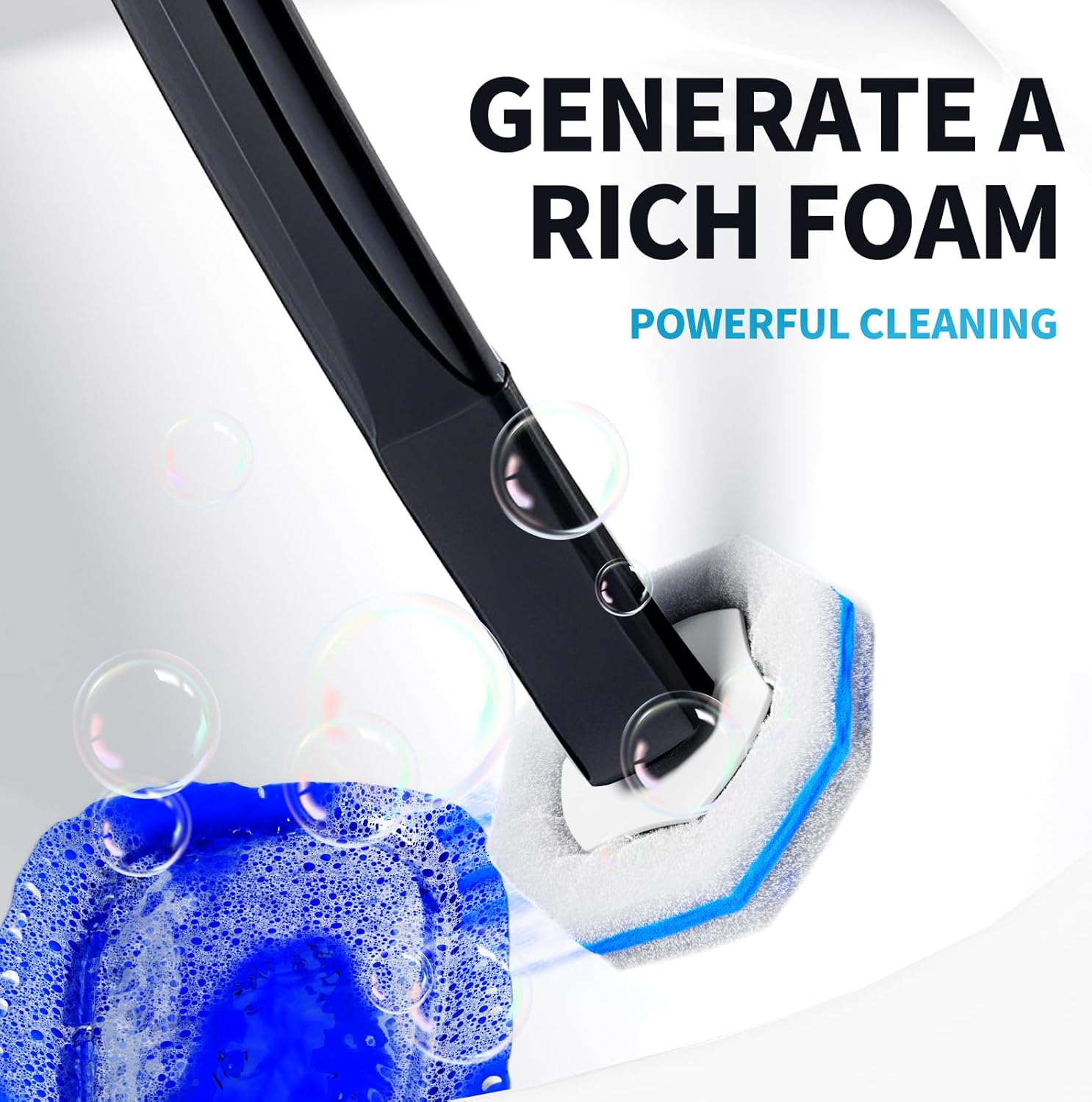 Hohoky Toilet Cleaning Set with 50 Refills