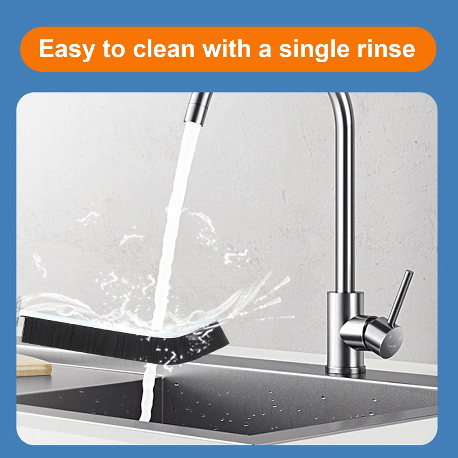 Stiff Bristle Crevice Cleaning Brush for Home Kitchen Vehicle
