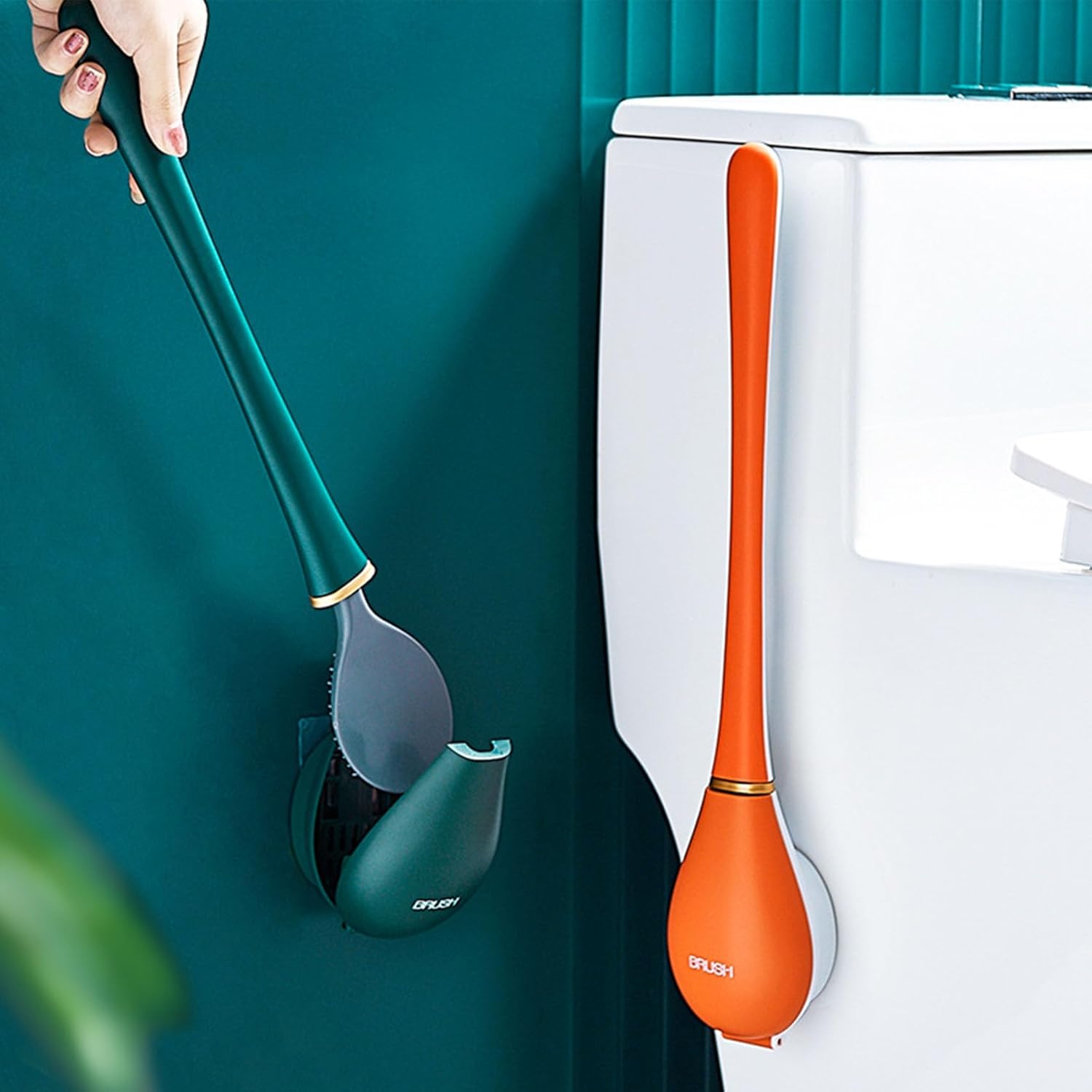 Beoglov Lekxagabo - Flexible Silicone Toilet Brush Set