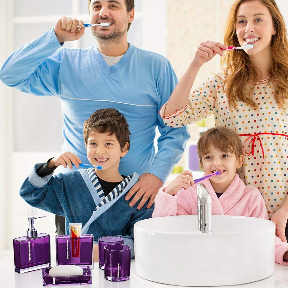 Greensen 5 Pcs Acrylic Bathroom Accessories Set