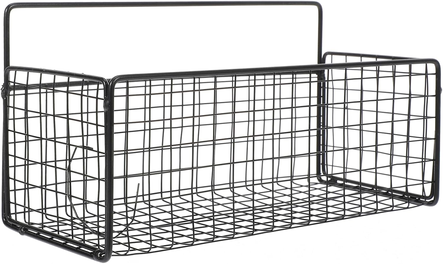 Zerodeko Wall Mounted Shower Shelf with Iron Wire Basket