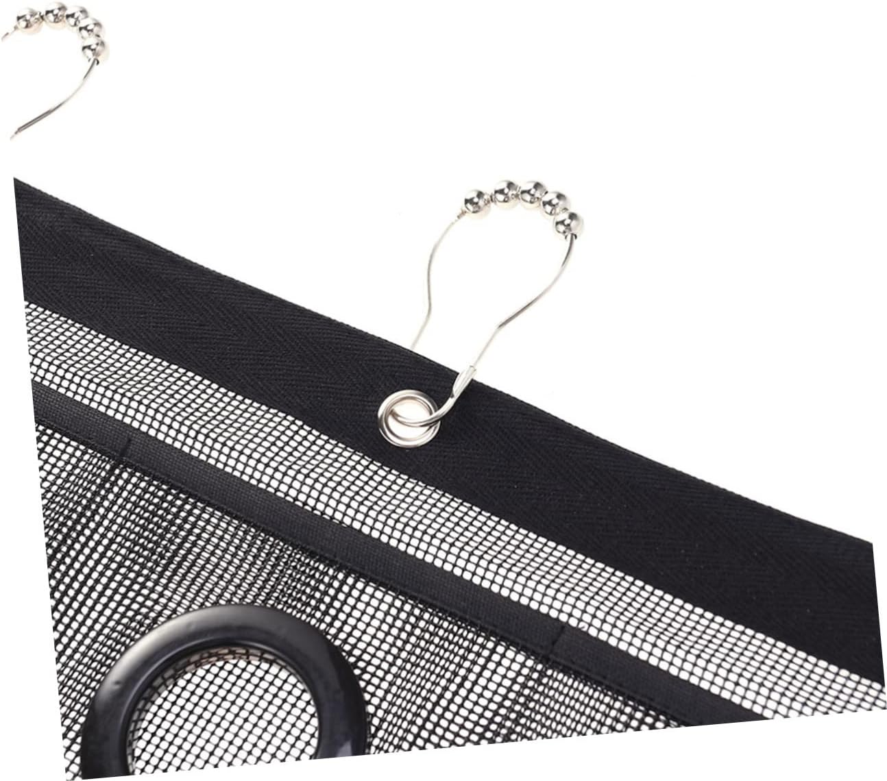 DECHOUS 3 Hooks 7 Sections PVC Mesh Shower Organizer