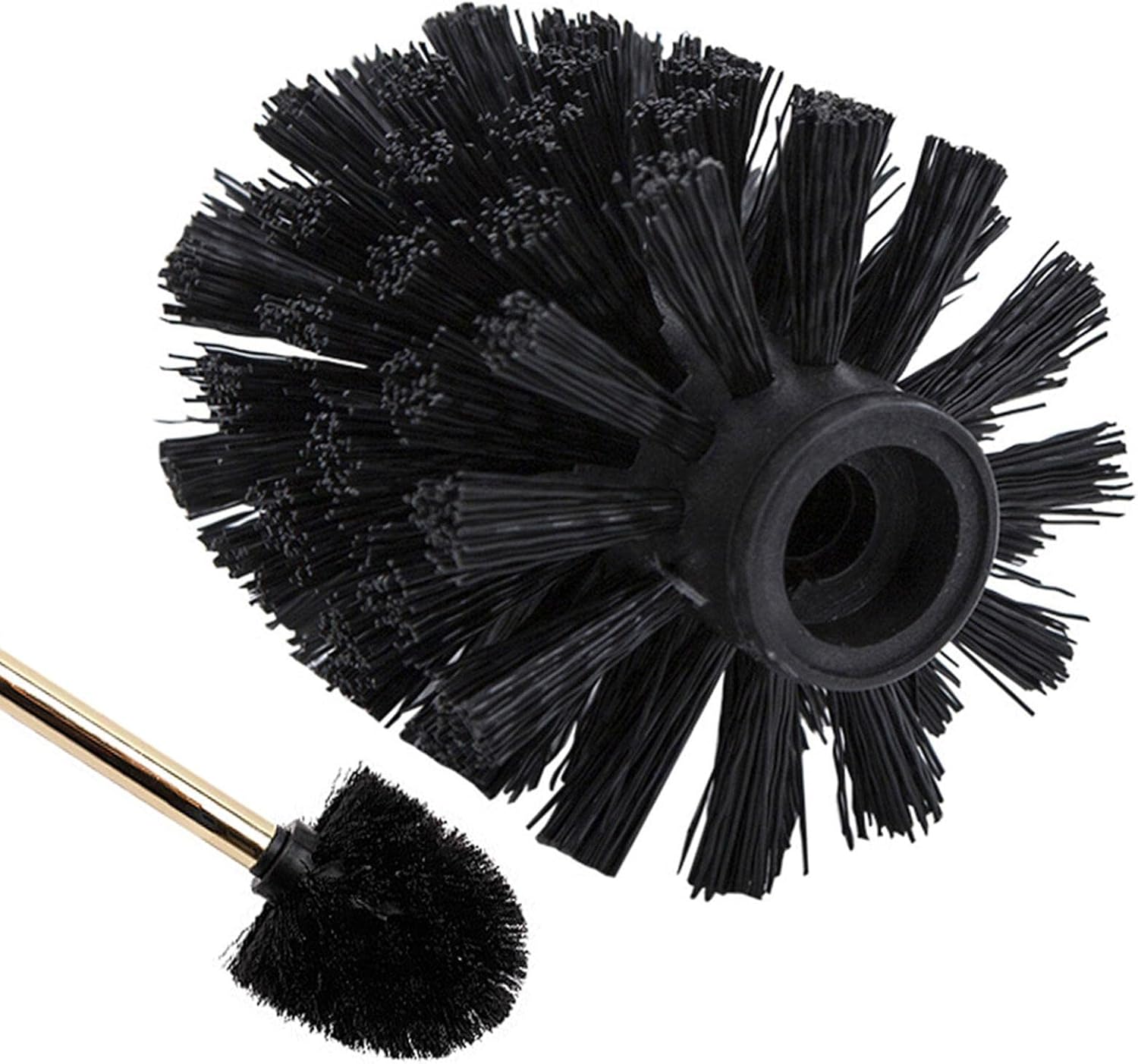 Universal Toilet Bowl Brush Head with Sturdy Bristles for Deep Cleaning