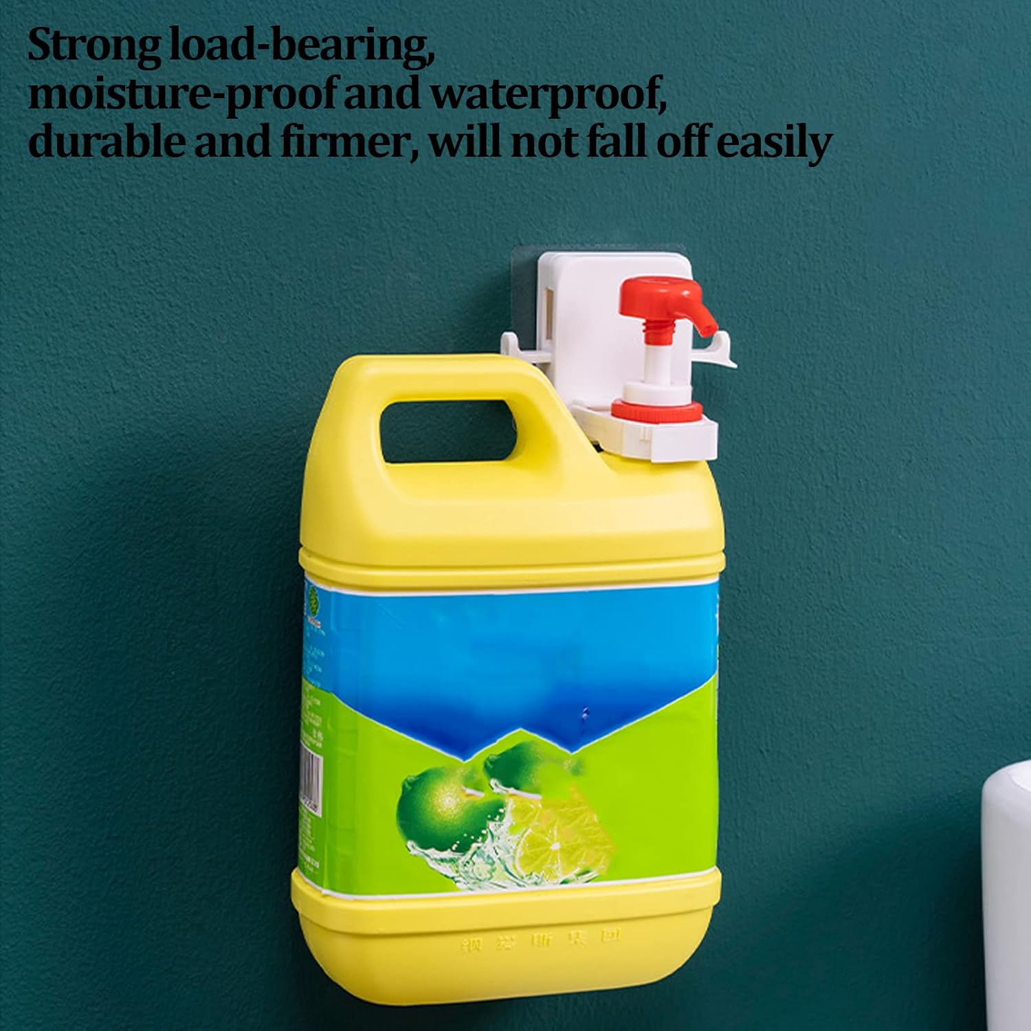 Restokki Wall Shower Gel Bottle Rack for Bathroom