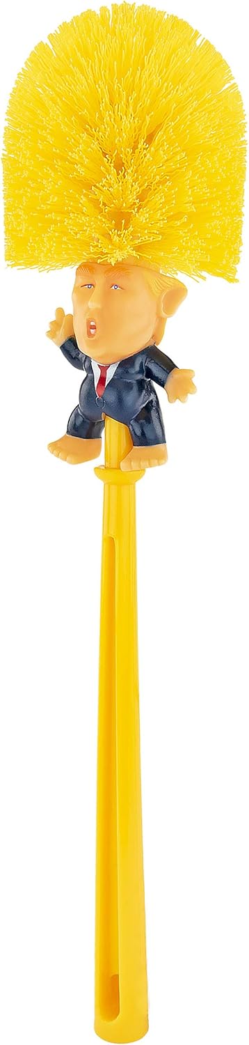 Donald Trump Toilet Bowl Brush Funny Political Gift