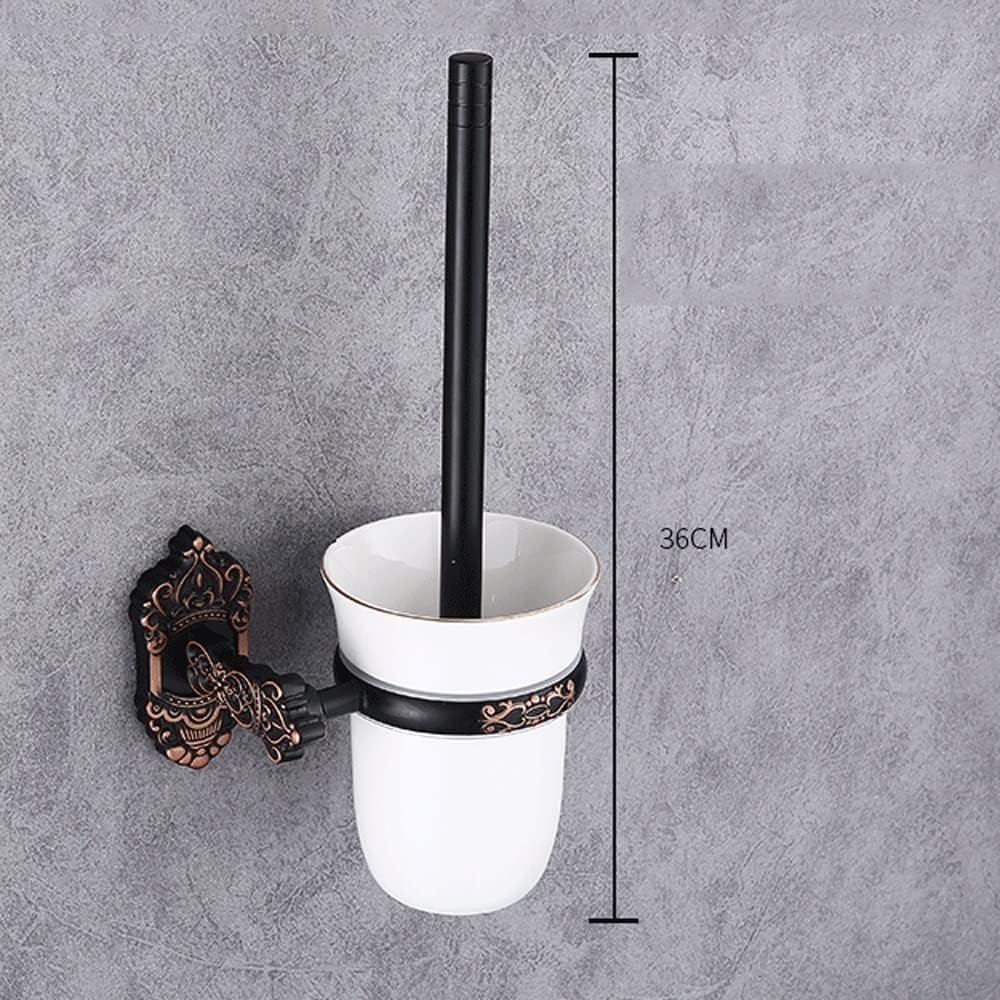 YIORYO Toilet Brush Set with Holder Modern and Durable