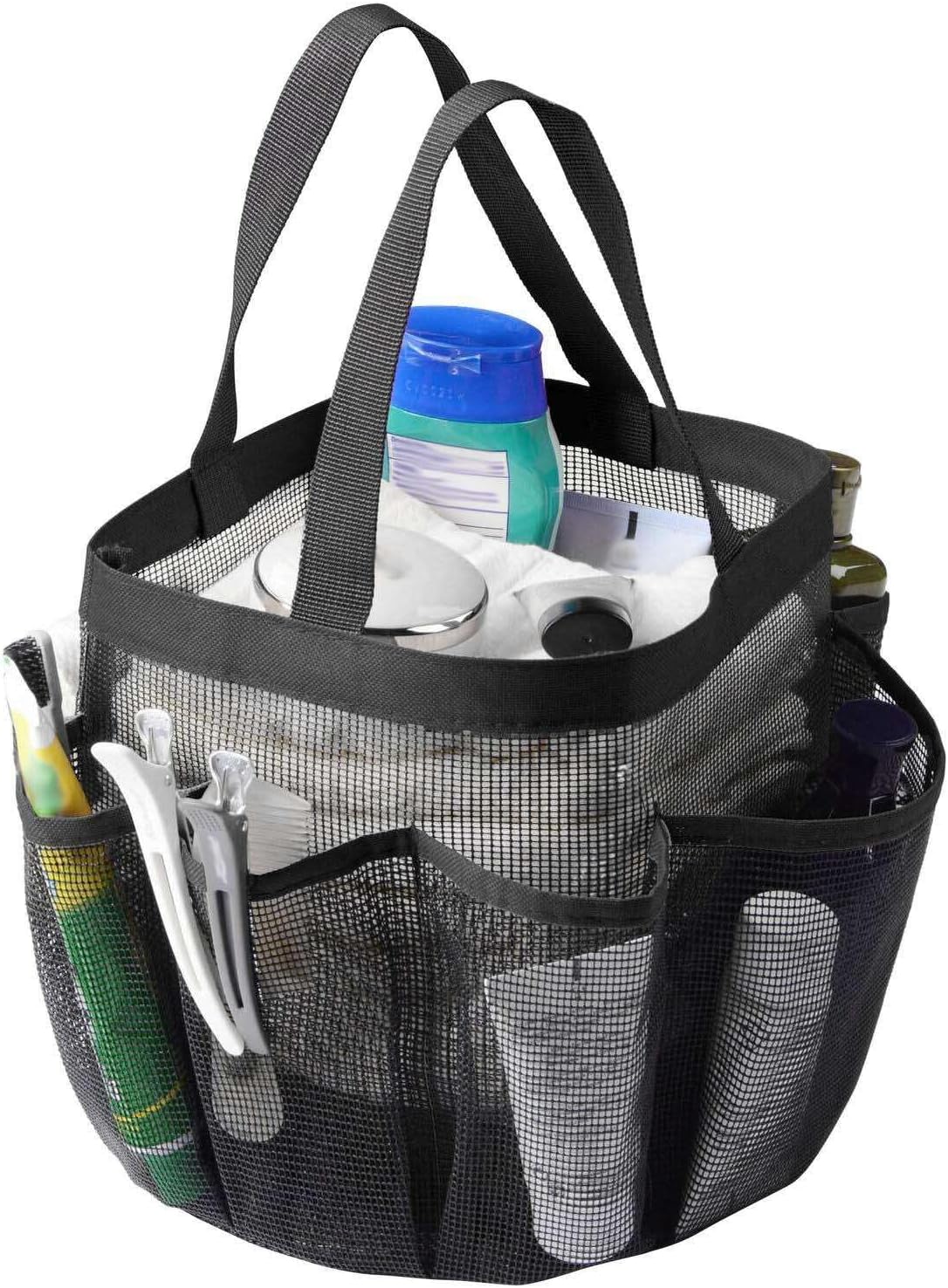 LKOP 2 Packs 8 Pockets Portable Shower Caddy