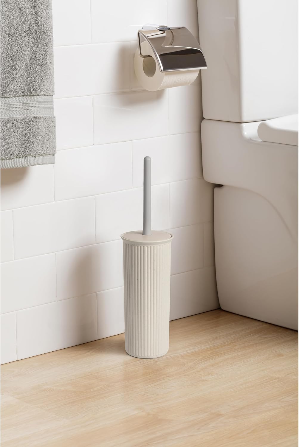 TATAY Toilet Brush Baobab Beige 10 x 10 x 38