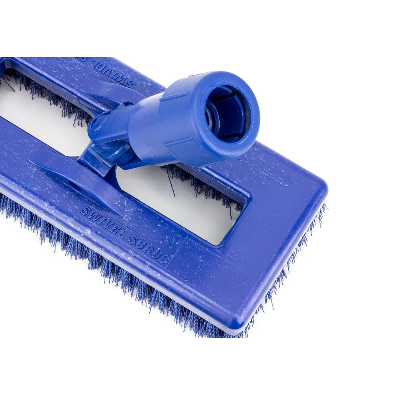 SPARTA 8-Inch Swivel Toilet Scrub Brush Blue