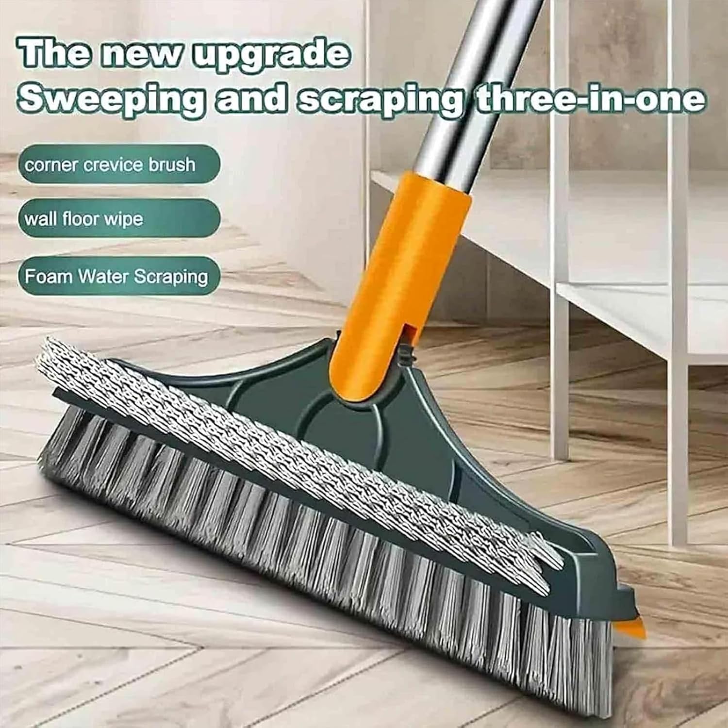 3 in 1 Bloame Rotating Cleaning Brush with Squeegee 1