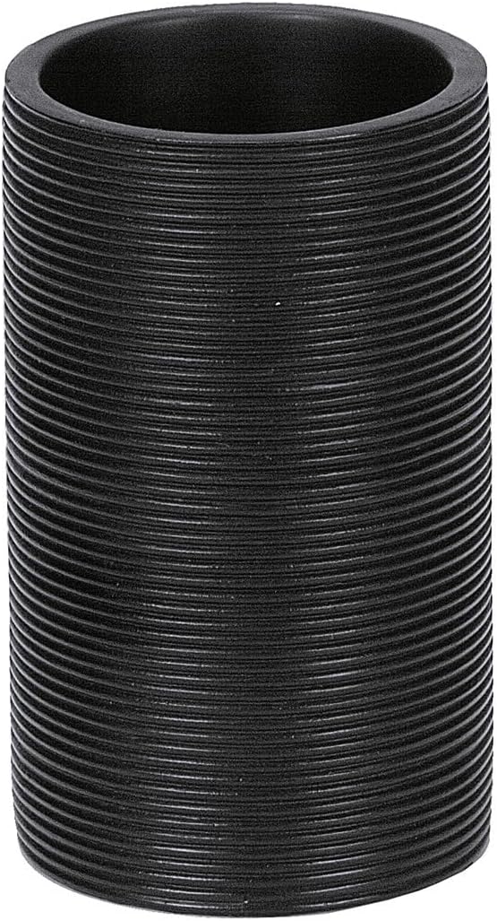 Kyoto Bamboo Toilet Brush Holder 1575 x 354 Black