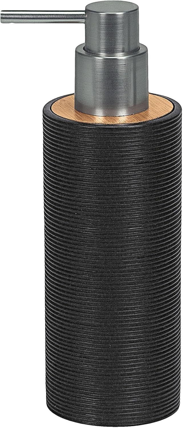 Kyoto Bamboo Toilet Brush Holder 1575 x 354 Black