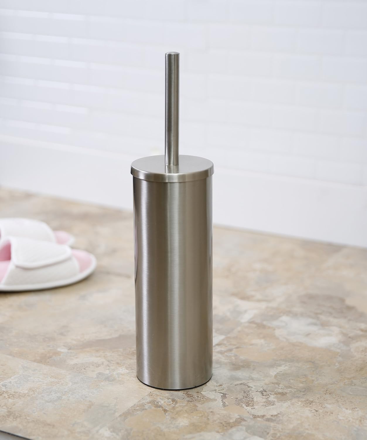 BINO Mona Toilet Brush Holder with Drip Cup