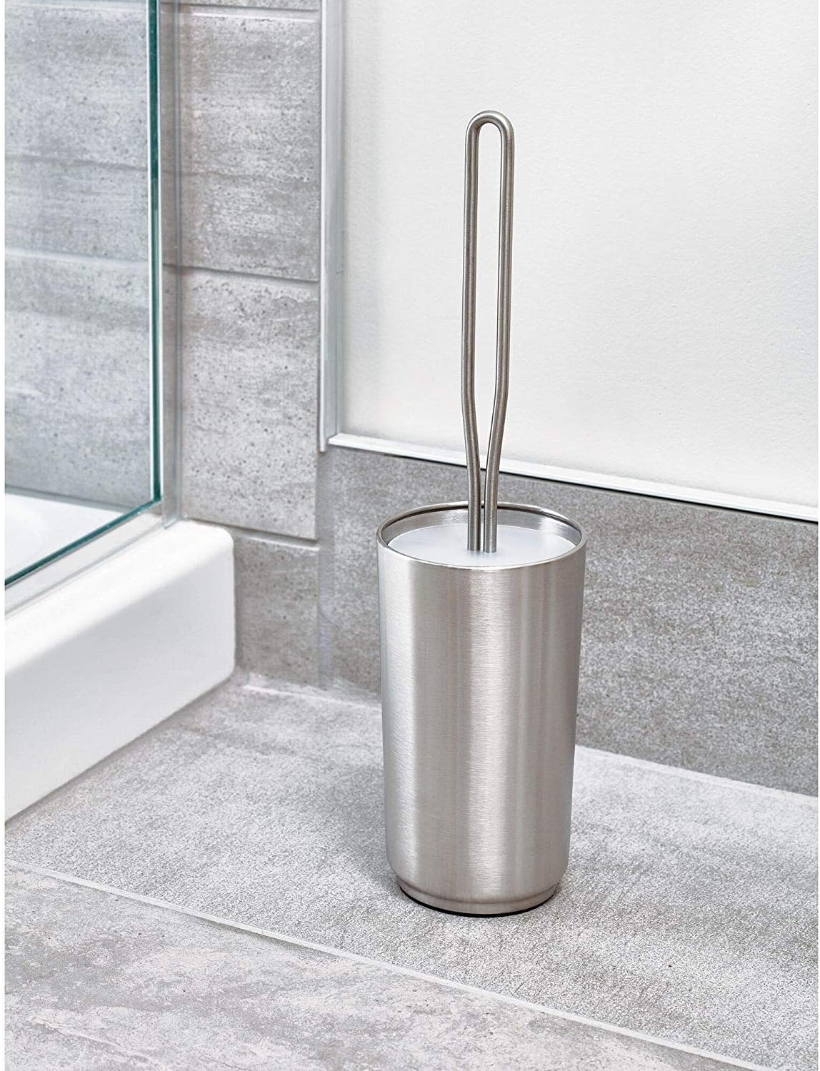 InterDesign iDesign Austin Toilet Brush and Holder Set